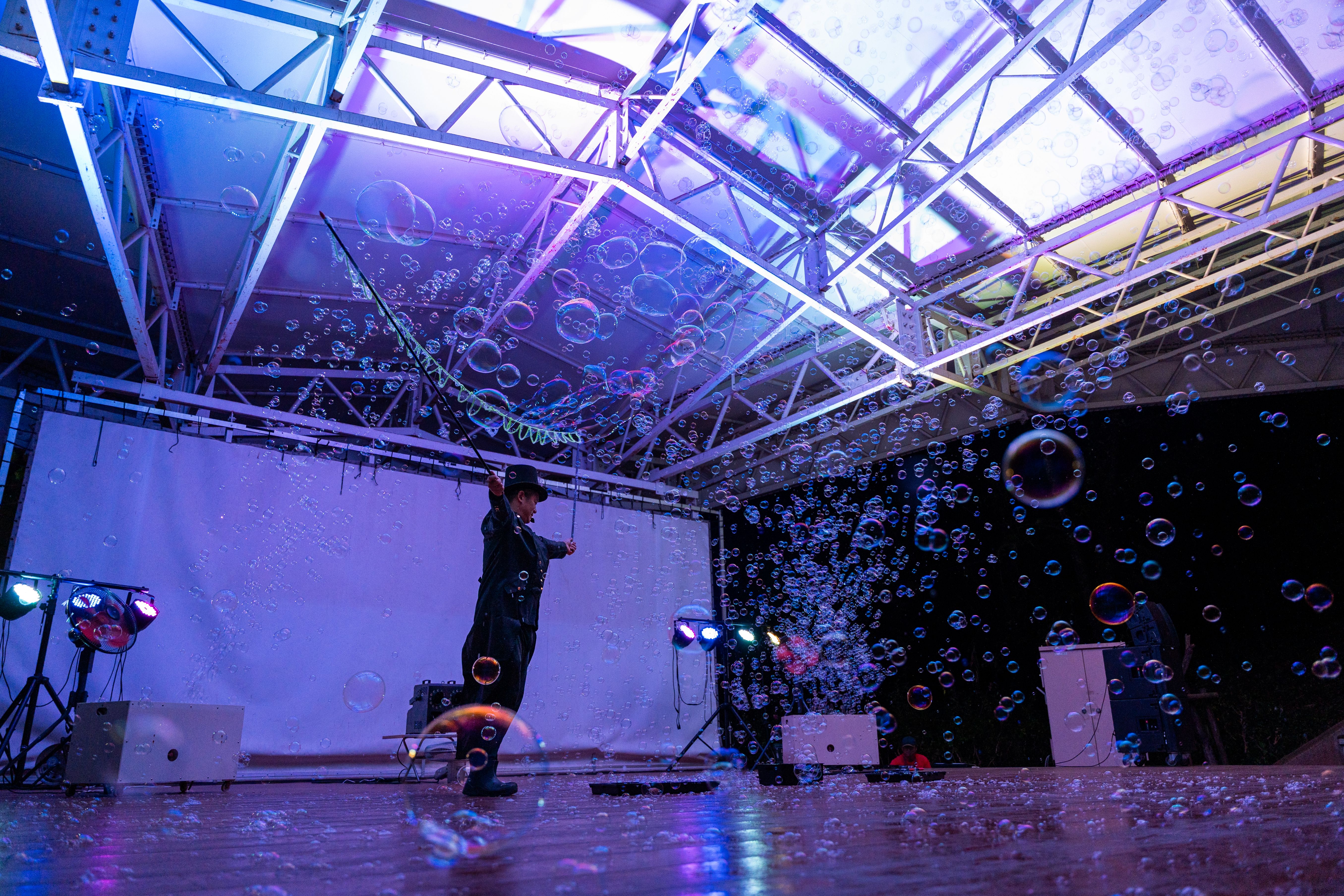 ミニバブルショー画像