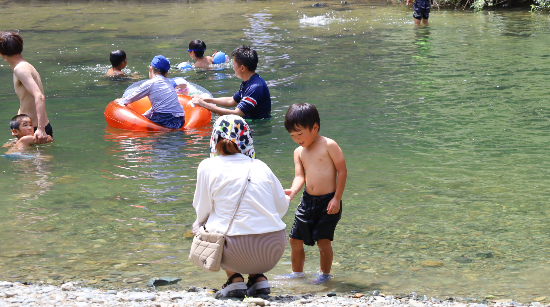 【夏季限定】都田川の水遊び 2025画像