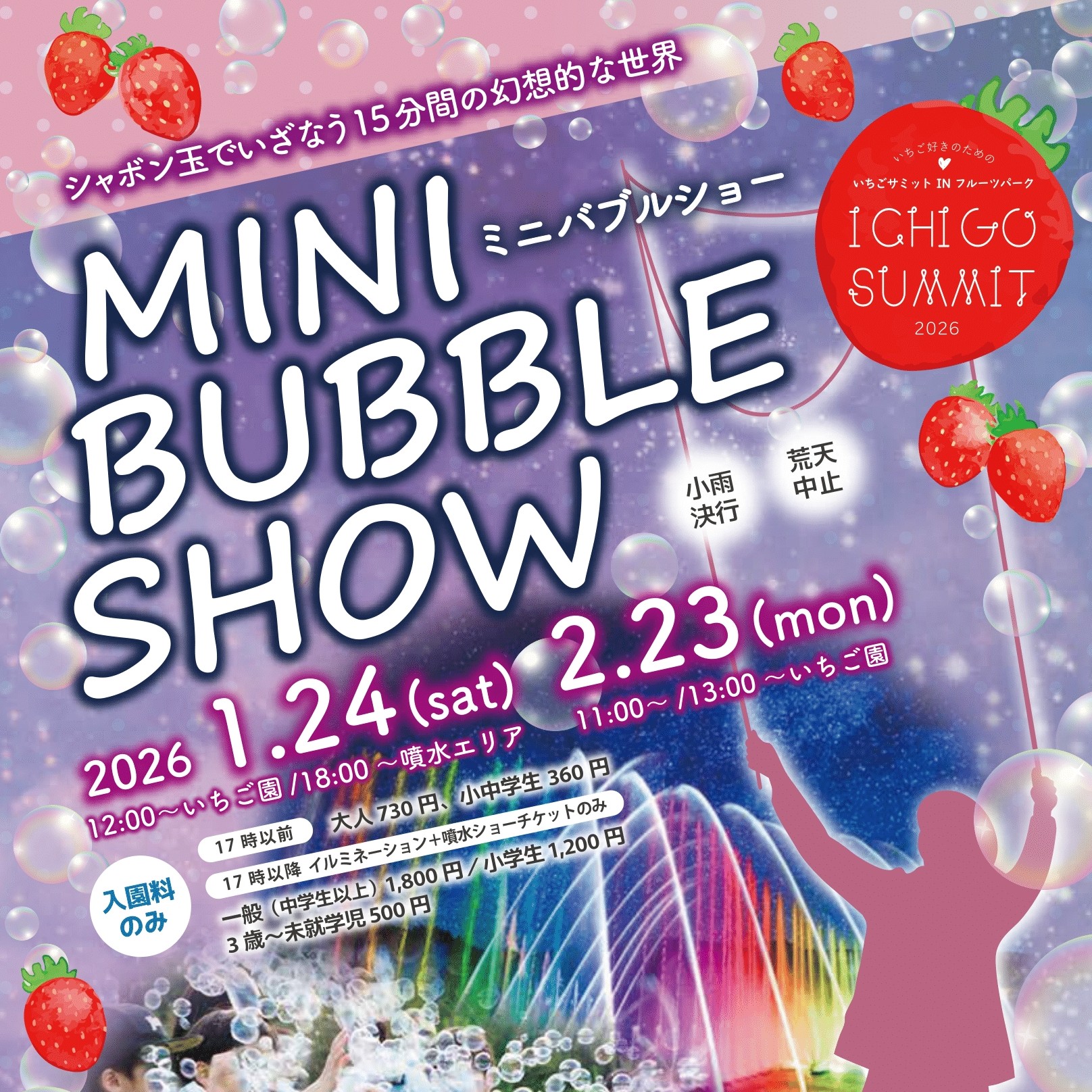 ミニバブルショー