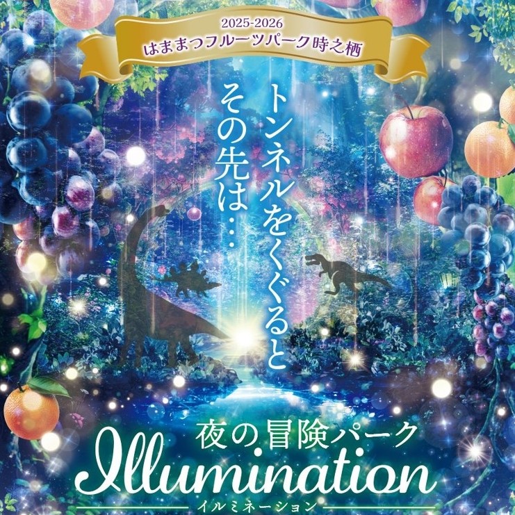 2025-26 ウィンターイルミネーション「夜の冒険パーク Illumination」