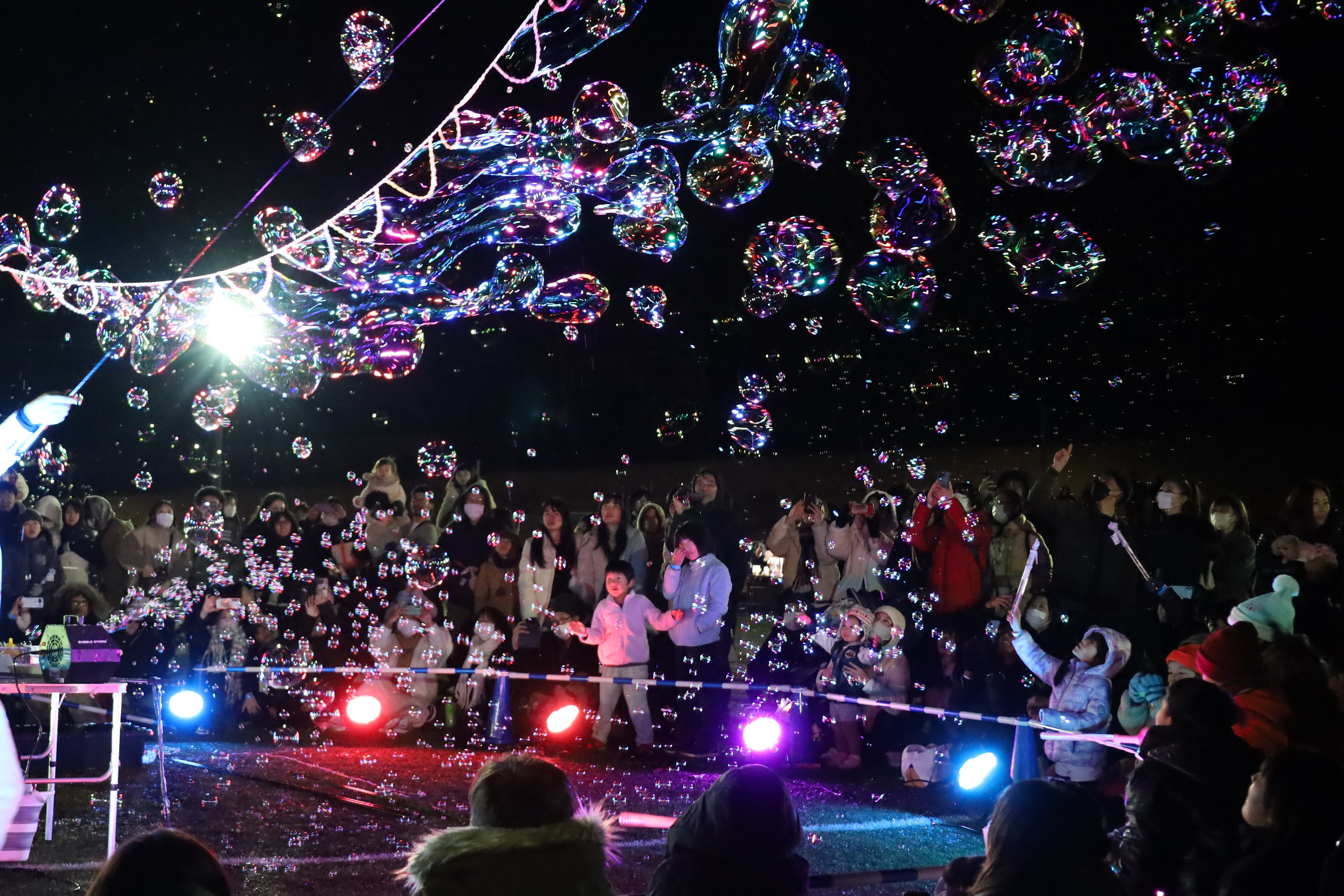 12/28(日)、12/29(月) ナイトバブルショー画像