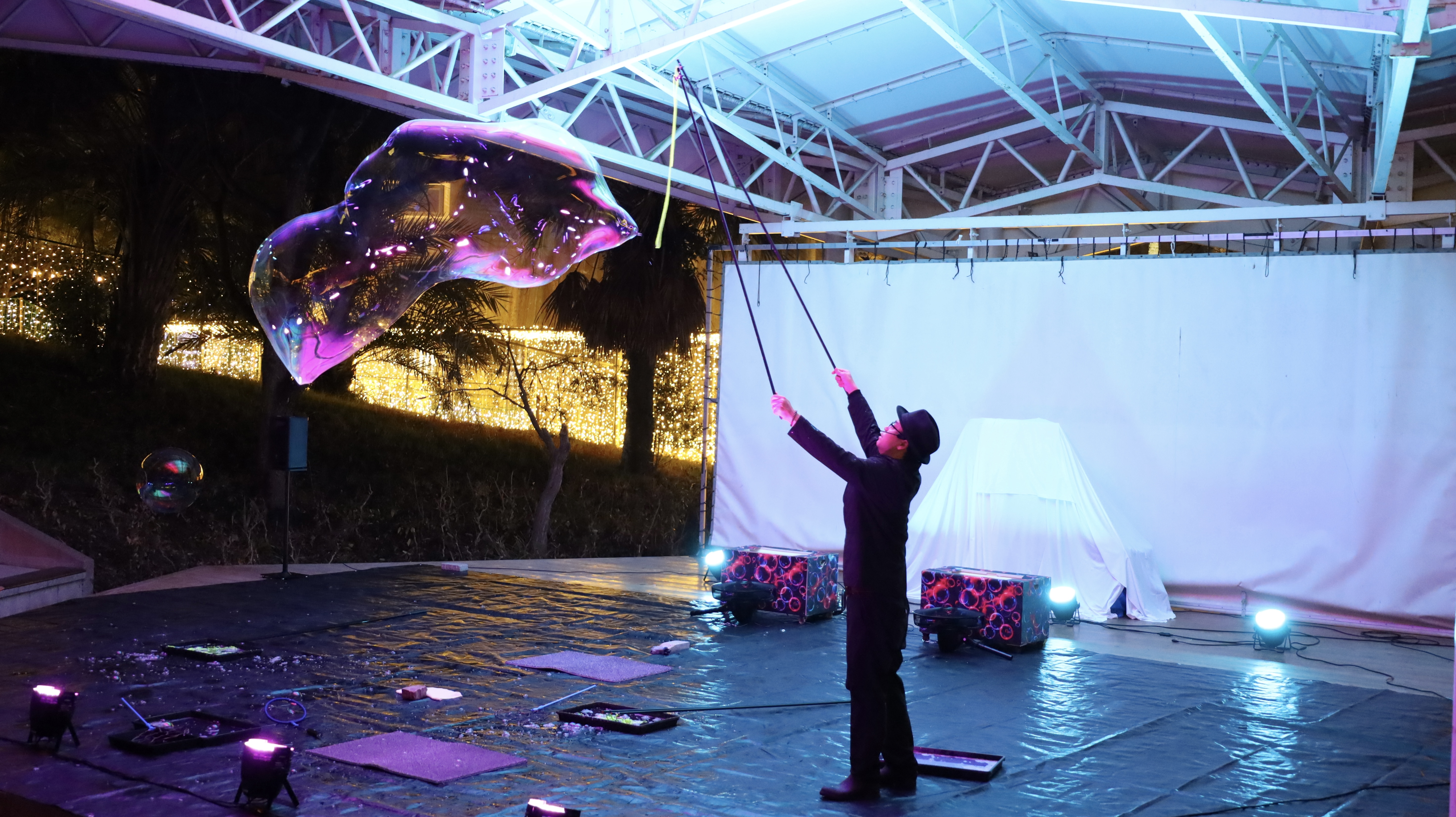 ミニバブルショー（バブル×噴水ショーのコラボ公演！）画像